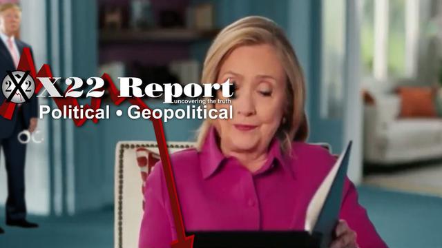 X 22 Report Ep. 2647b - They Never Thought She Was Going To Lose, Public Awakening = Game Over, Tick Tock