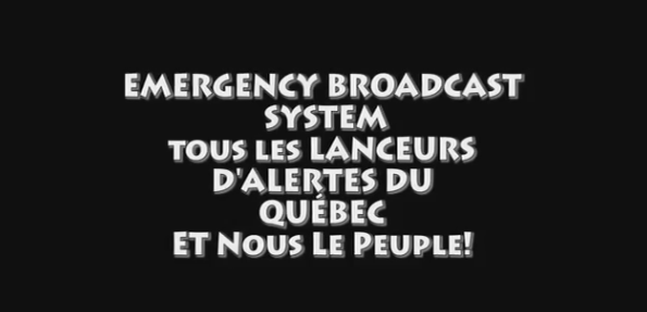 ALERT --- ALERT --- ALERT URGENT MEASURES FOR BLACKOUT EMERGENCY BROADCAST SYSTEM OF THE PEOPLE OF QUEBEC YOU MUST MAKE A BACK-UP OF ALL YOUR FACEBOOK