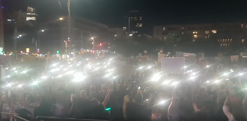 Protests in Israel against the CAS-VITE law and the vaxx warrants.