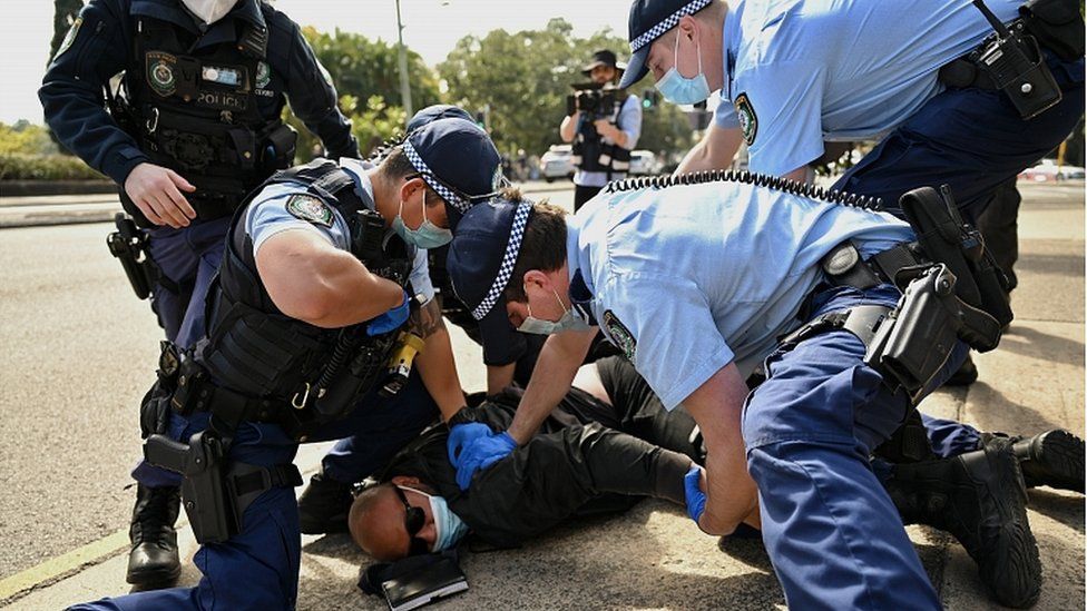 It no longer has to do with COVID  the Australian regime is at psychological and physical war against its own people
