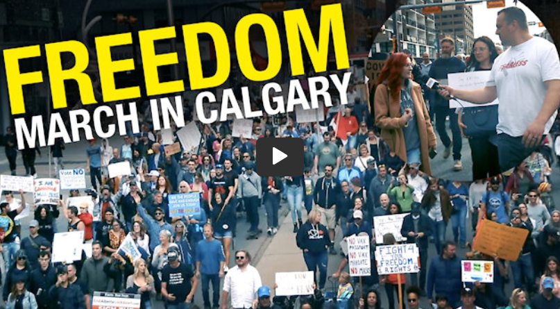 Adam Soos headed down to the Calgary United for Freedom rally to talk to people on the ground and see how they feel about the newly implemented vaccine passports.
